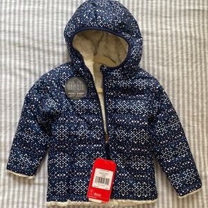 18-24m The North Face Infant Reversible Mossbud Swirl Insulated Jacket